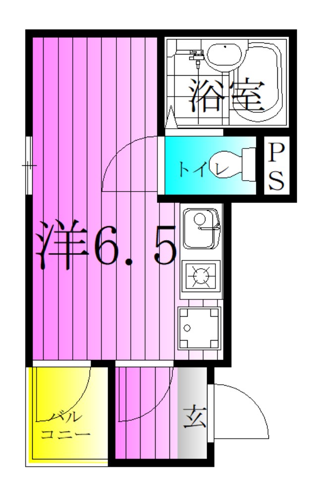 サザンロード高野 間取り