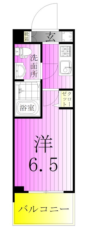 SHOKEN　Residence亀有 間取り
