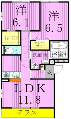 プランドールＡ 間取り