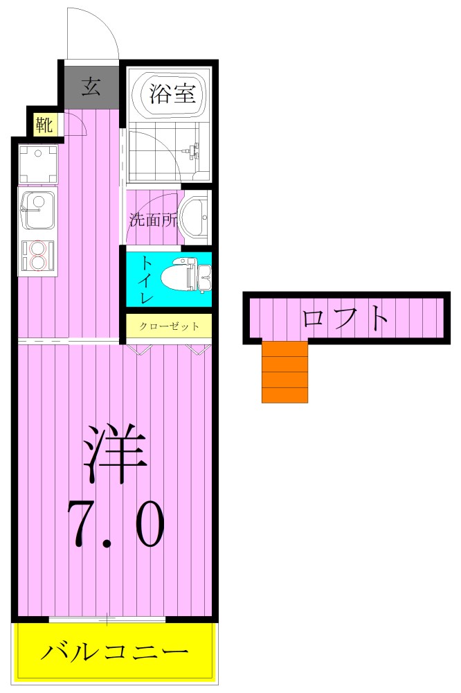 SS・Comfort 間取り図