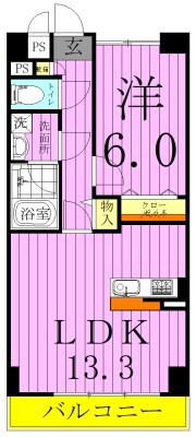 shoebill（シュービル） 間取り図