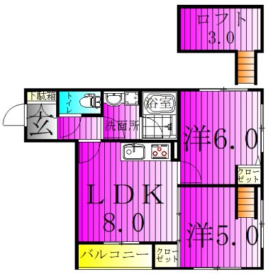KASHIWA PLACE 間取り