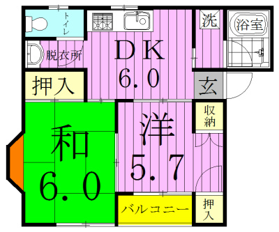 Ysフローネ 間取り