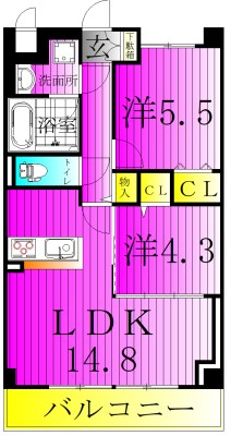 ベルヴァンス 間取り
