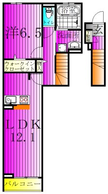 ベル・コリーヌＢ 間取り