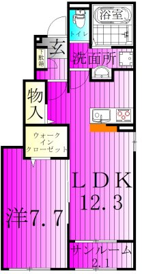 グランツⅠ 間取り