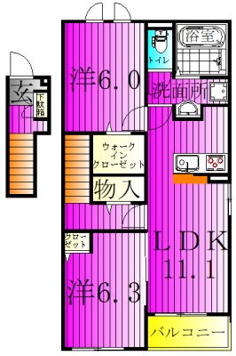 グランツⅠ 間取り