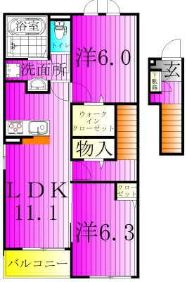 グランツⅠ 間取り