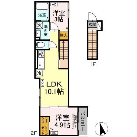 セレスティア堀切 間取り