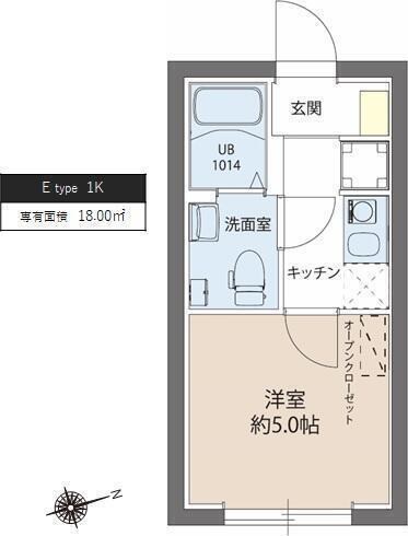 レピュア綾瀬レジデンス 間取り図