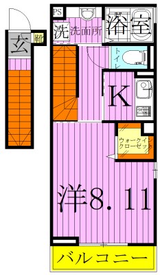 ラッテ  間取り