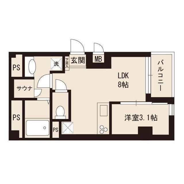 b'CASA 金町EAST 間取り