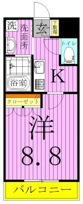 Hyu-ga（日向） 間取り
