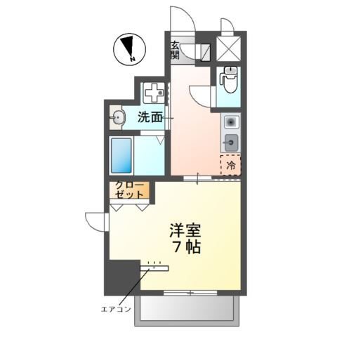 ラフィネ　柏 間取り図