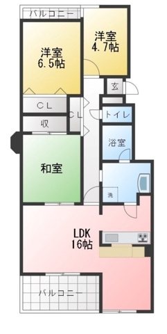 リアライズ柏Ⅰ 間取り