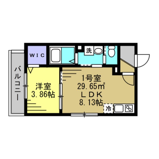 Ajour新松戸03 301号室 間取り