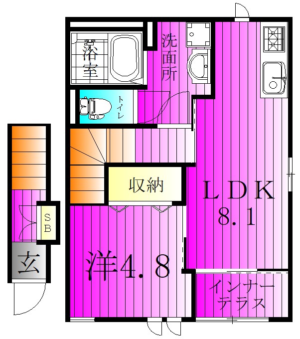 グランアサヒ 間取り