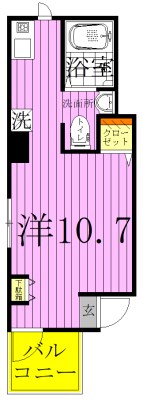 アクアフォレスタ西綾瀬 間取り