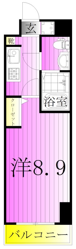 ＣＯＲＶＡＬ亀有 間取り