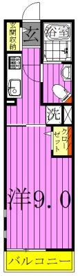 ファインアベニュー３ 間取り
