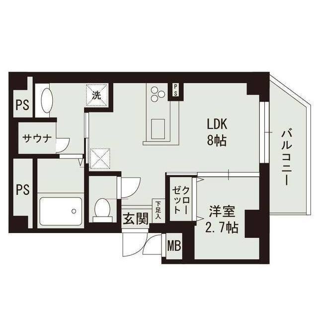 b'CASA 金町EAST 間取り