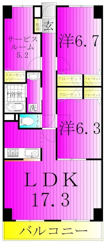OKI-V～オキ・ファイブ～ 間取り