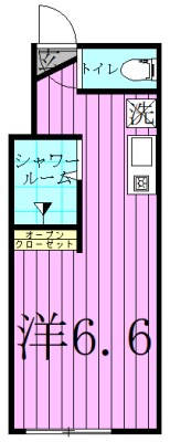 北千住大経レジデンスサクラ弐番館 間取り