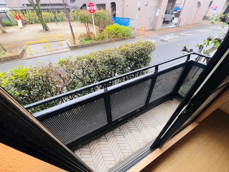メンバーズタウン島根B ベランダ