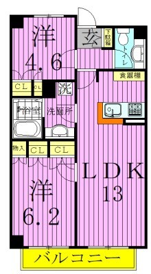 メイソンリー梅島 間取り