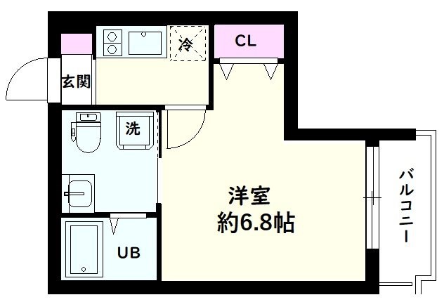 NSGATE江北1 間取り