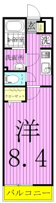 リブリ・松戸Ⅱ 間取り