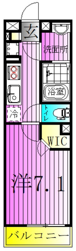 リブリ・南花畑 間取り