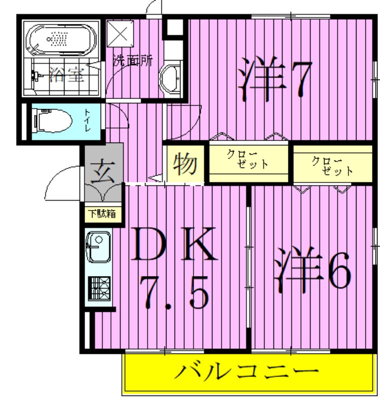 フィオーレ六月 間取り