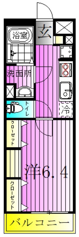 リブリ・南花畑 間取り