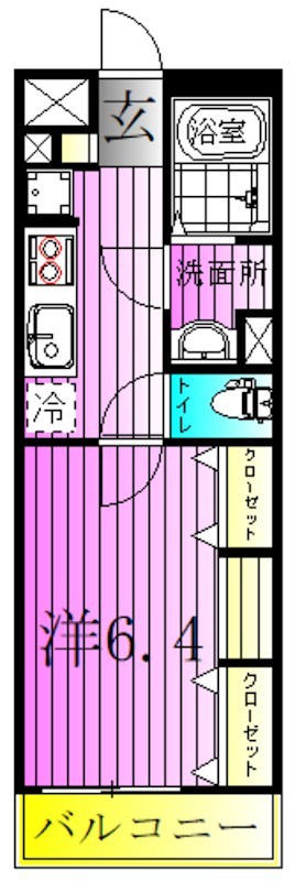 リブリ・南花畑 間取り