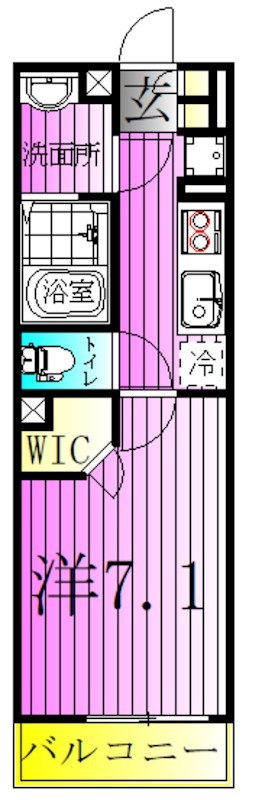 リブリ・南花畑 間取り