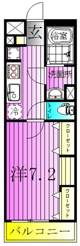 リブリ・南花畑 間取り
