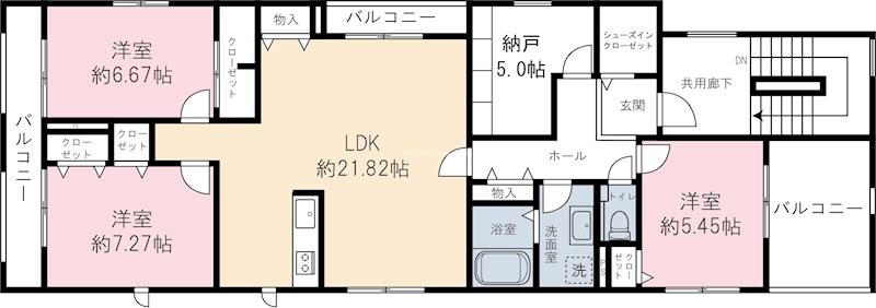 Ｓｏｒｒｉｓｏ(ソリーゾ) 間取り