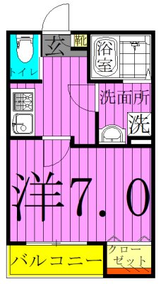 riviere亀有 間取り