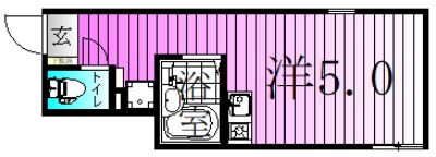 Reberty北千住 間取り