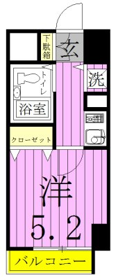 ベルトピア新松戸第２ 間取り
