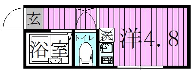 エスポワール北綾瀬 間取り
