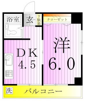 ピカイヤ千住桜木 間取り