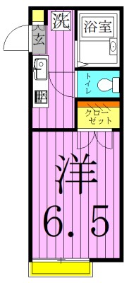シーダーベルクＢ 間取り