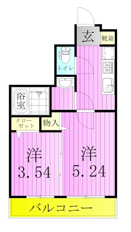 アーバンパーク六町 間取り