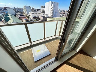 グランフォース北綾瀬Ⅱ ベランダ