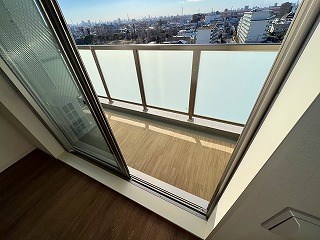 グランフォース北綾瀬Ⅱ ベランダ