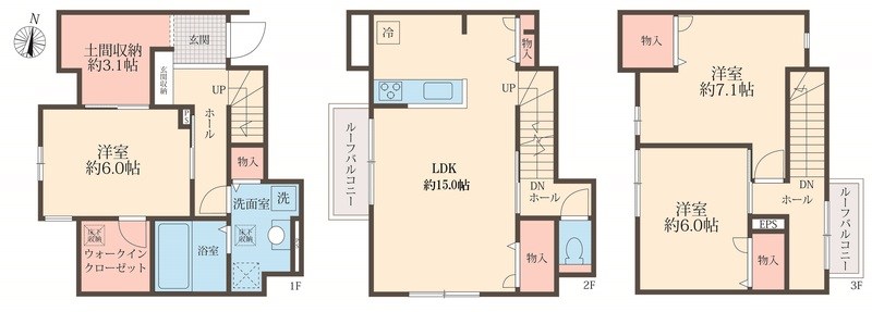 仮）八潮市大原アパート 間取り