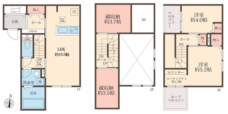 仮）八潮市大原アパート 間取り