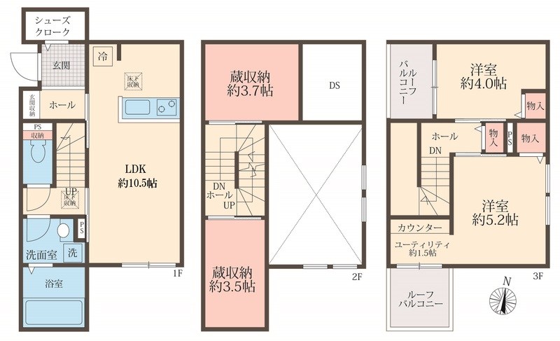 仮）八潮市大原アパート 間取り